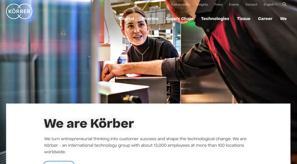 Körber Group website