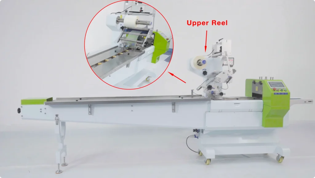 Upper Reel Flow Wrappers