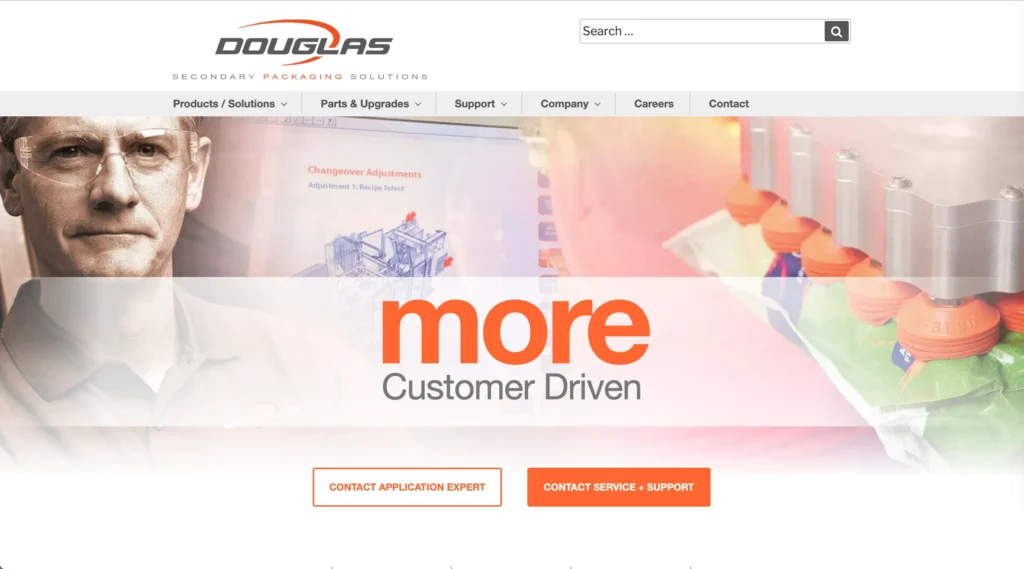 Douglas Machine website