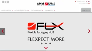 VFFS machine manufacturers Ilapak website